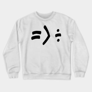 Equal is greater than divided Crewneck Sweatshirt